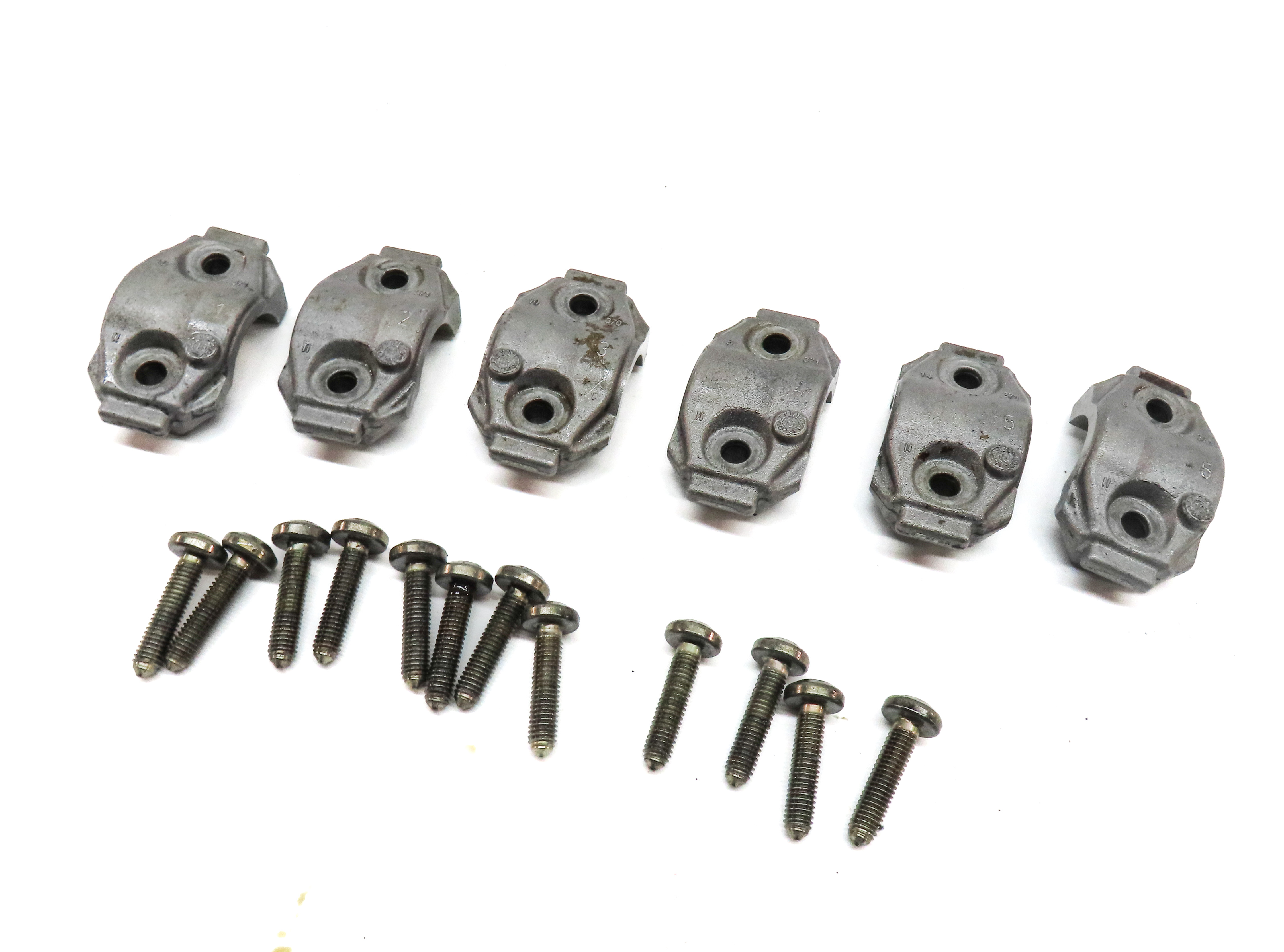 10-11 BMW 335i 535i X3 X5 X6 (E87 E90 F10 E83 E70) 3.0L N55 CAMSHAFT CAPS/BOLTS — exact item pictured